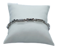 Bracciale Gioie Gobbo Uomo Laurentia in Oro bianco BROB113 - BROB113